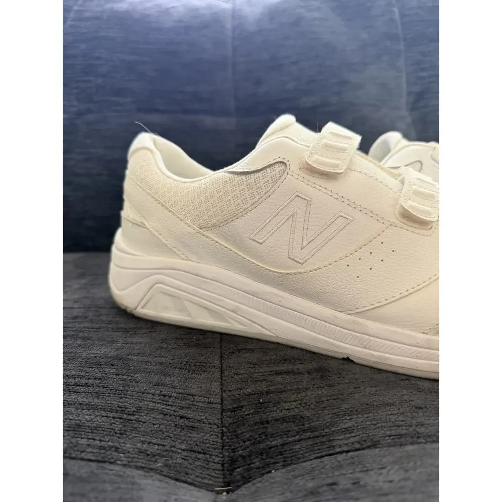 Size 10.5 - New Balance 928 V3 Hook and Loop White Womens Walking Shoes